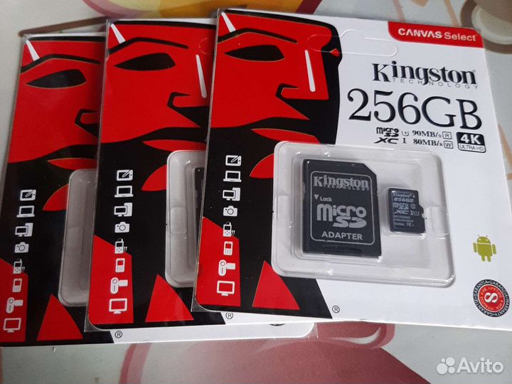 Карта памяти MicroSD 256 GB