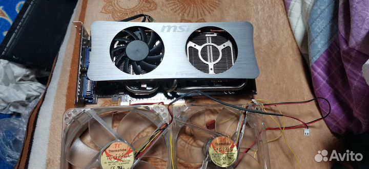 Видеокарту MSI twin frozr