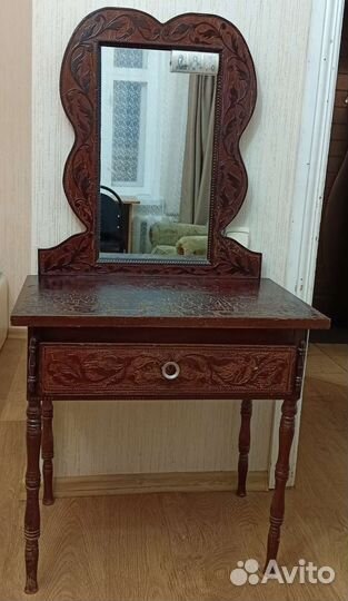 Антиквариат. Трюмо трельяж зеркало