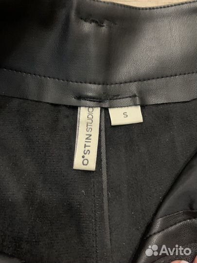 Кожаные шорты S