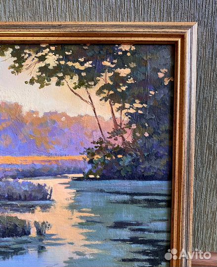 Картина маслом. Пейзаж. 