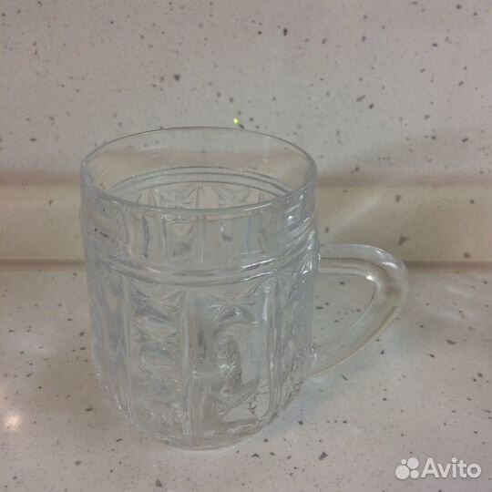 Кружки хрустальные