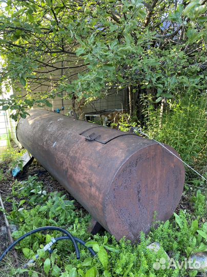 Бочка для воды металл