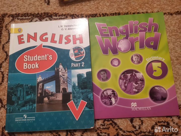 Учебники по английскому 3 4 5 6 7 класс и чтение