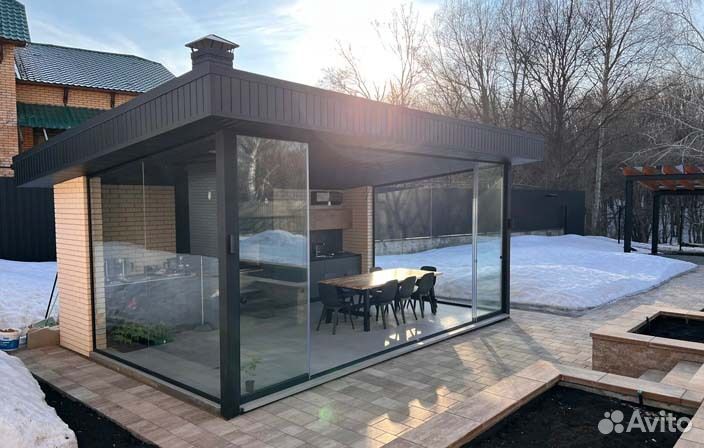 Безрамное остекление от производителя