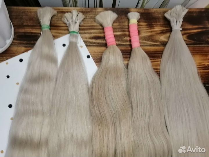 Волосы для наращивания 60 см натуральные