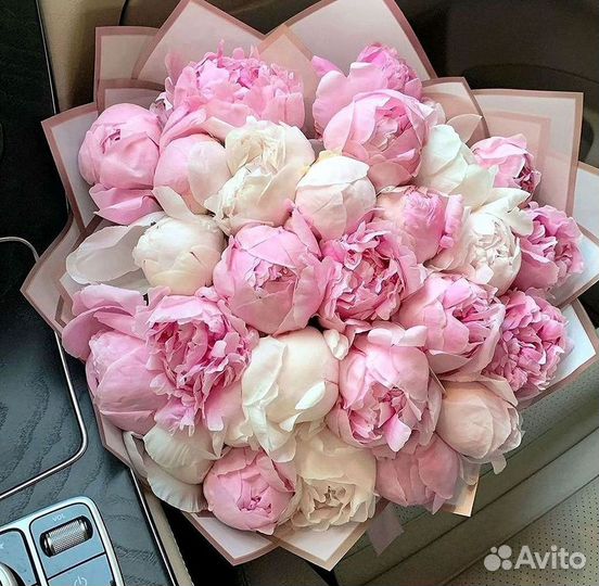 Пионы Букет пионов