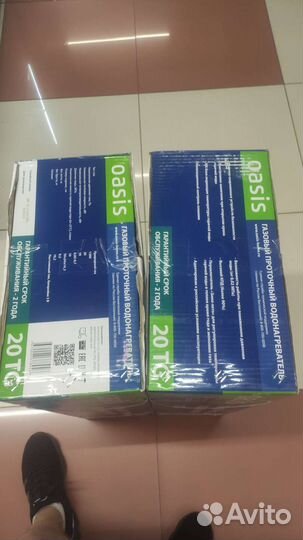 Газовая колонка oasis Glass 20 TG