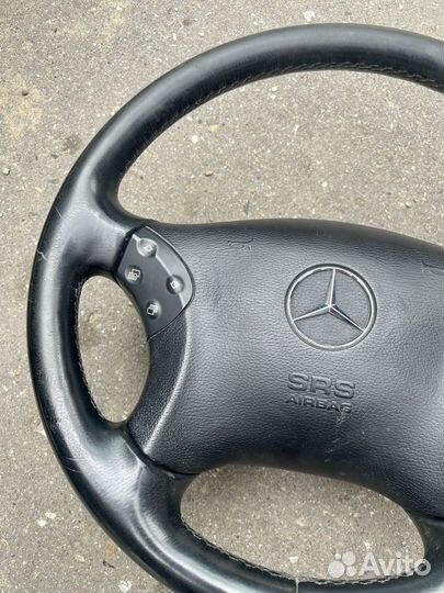 Руль с подушкой от w211 рест