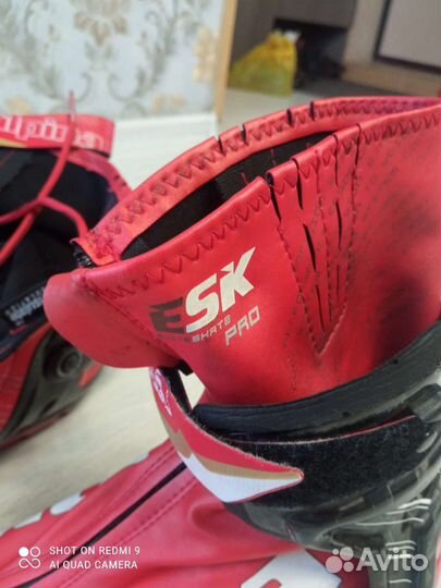 Лыжные ботинки коньковые alpina