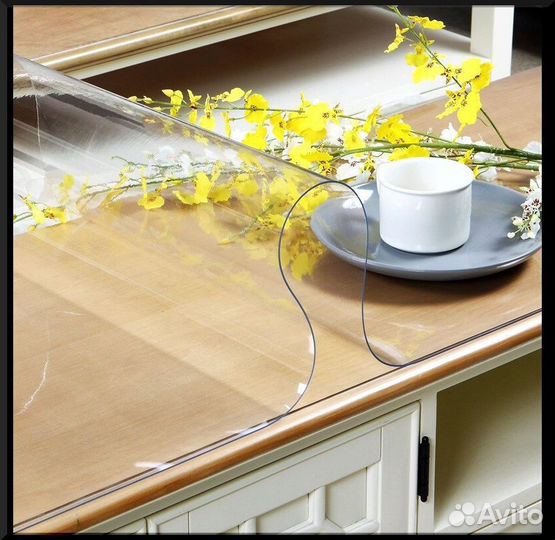 Мягкое стекло, силиконовая скатерть