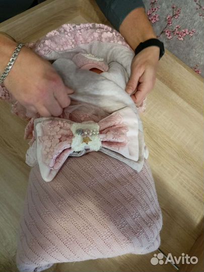 Конверт одеяло комбинезон на выписку