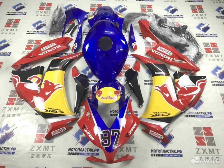 Honda cbr1000rr fireblade 2011-2016 мотопластик