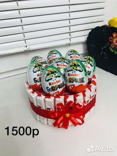 Подарок киндер торт