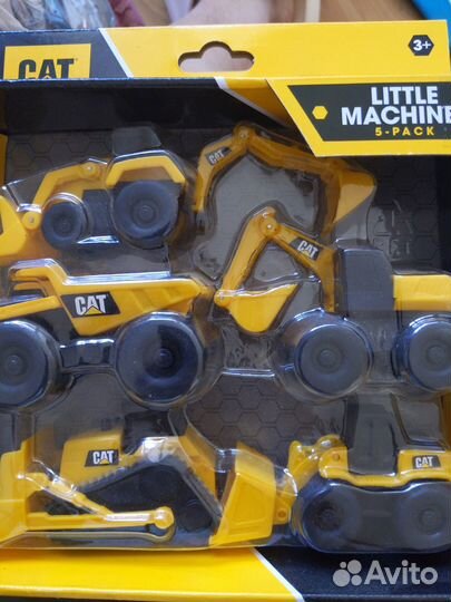 Мини набор строительная техника CAT