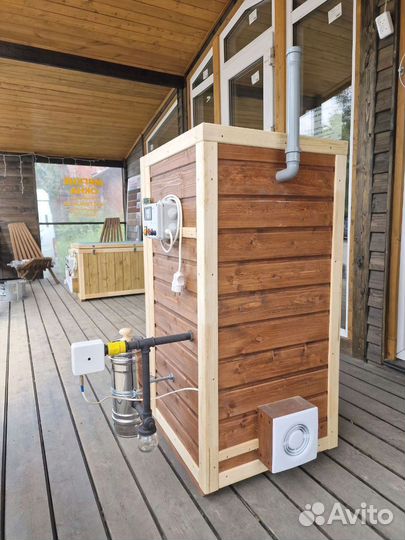 Коптильня с дымогенератором