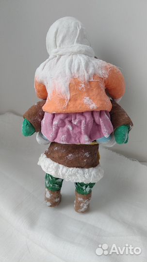 Ватные елочные игрушки