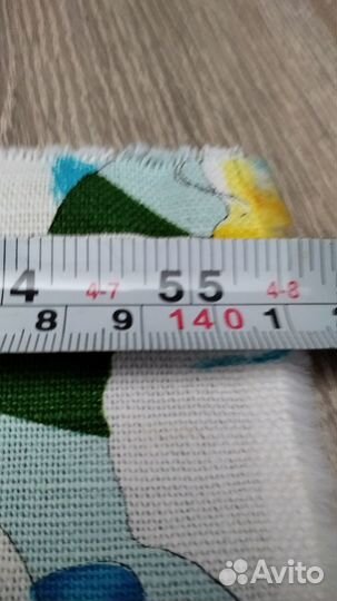 Отрез ткани лен