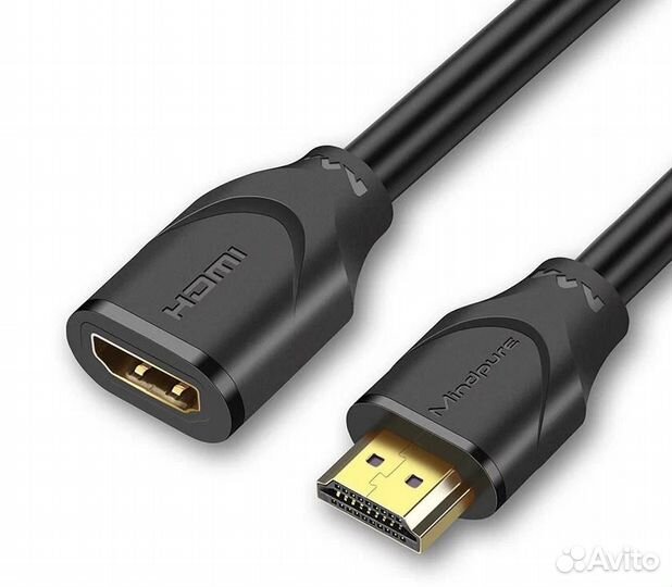 Кабель удлинитель hdmi (M) - hdmi (F) 2.0v 3м