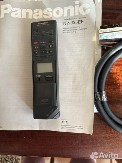 Видеомагнитофон panasonic nv-j35 hq