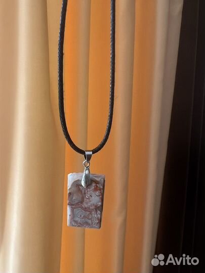 Мексиканский агат кулоны