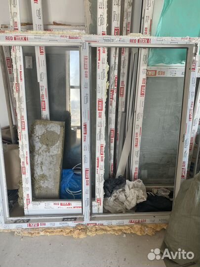 Пластиковые окна и двери бу