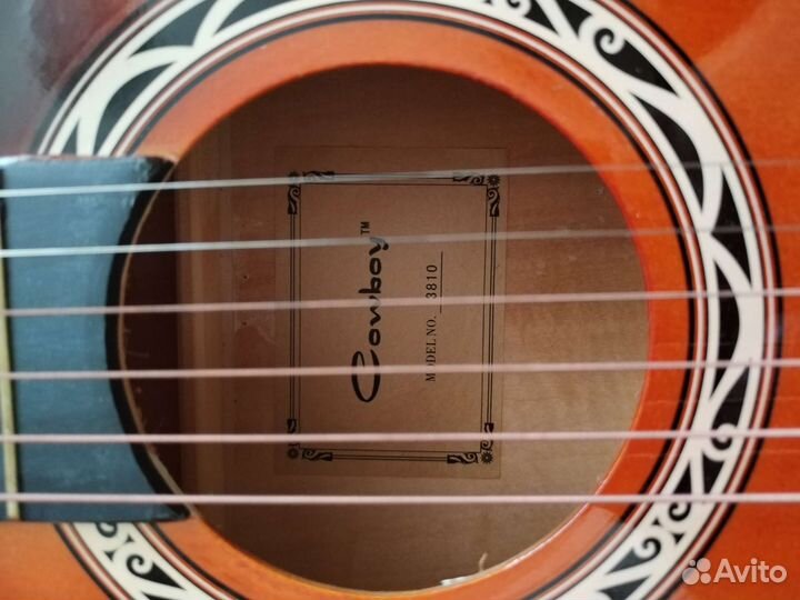 Акустическая Гитара 6 струнная Cowboy 3810