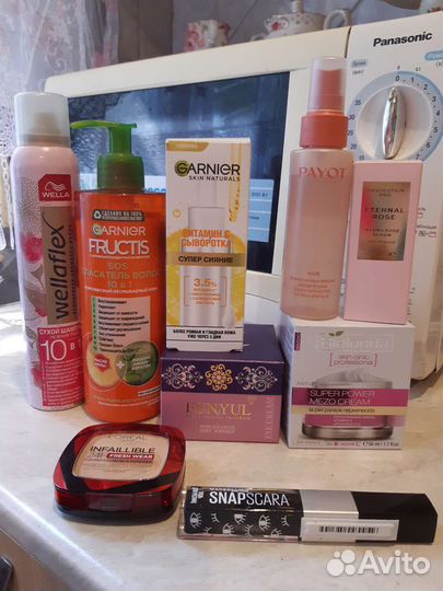 Крем Garnier, Мейбелин, лореаль, Payot