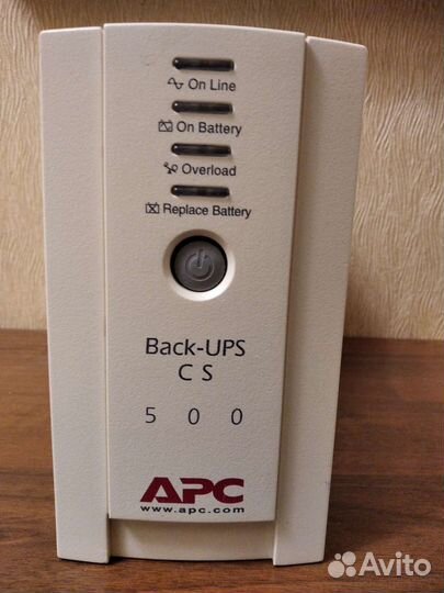 Ибп APC Back -UPS CS 500