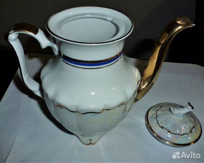 Кофейник чайник фарфор Польша