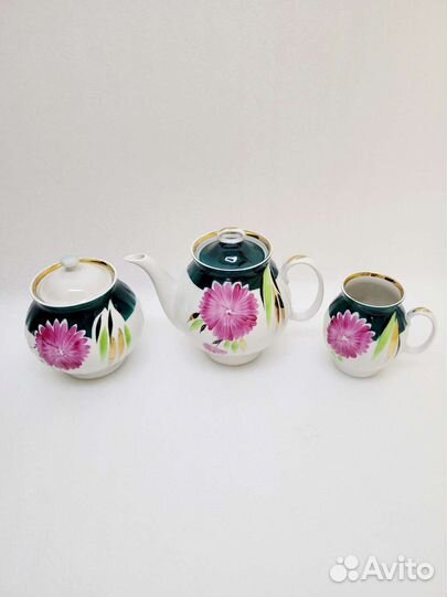 Чайный сервиз фарфор Дулево 