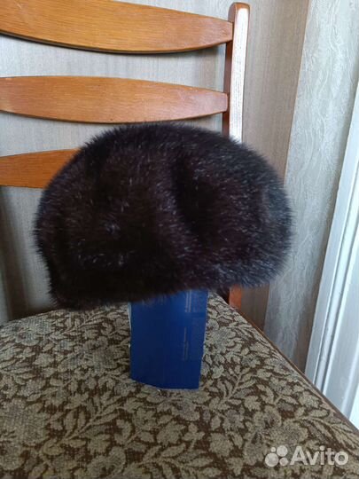 Шапка норковая женская