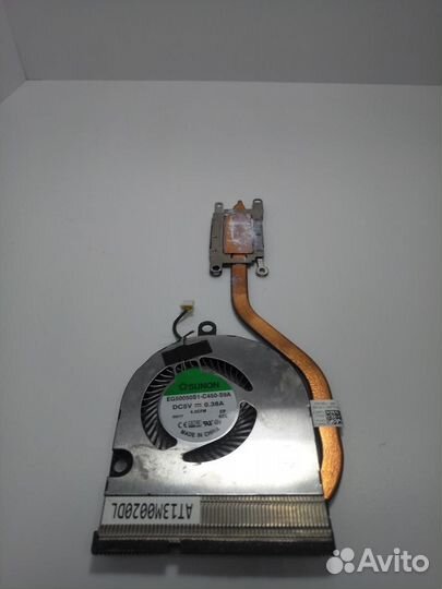 Система охлаждения в сборе с кулером для ноутбука
