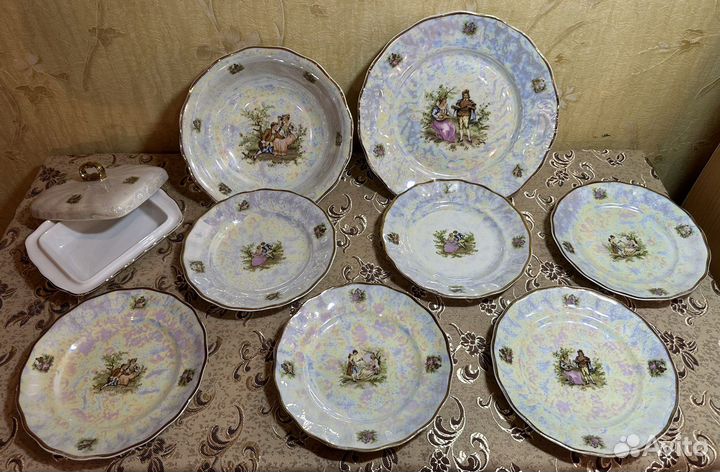 Набор тарелок Польша сервиз столовый Мадонна