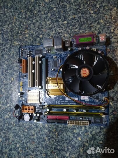 Материнская плата 775 ddr2