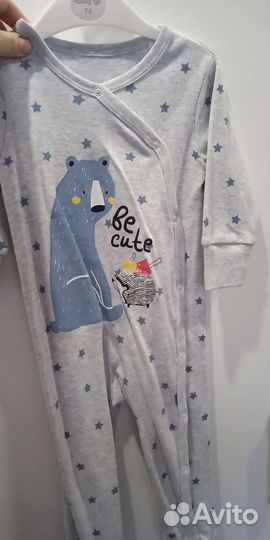 Боди размер 74-80 и комбинезон новые