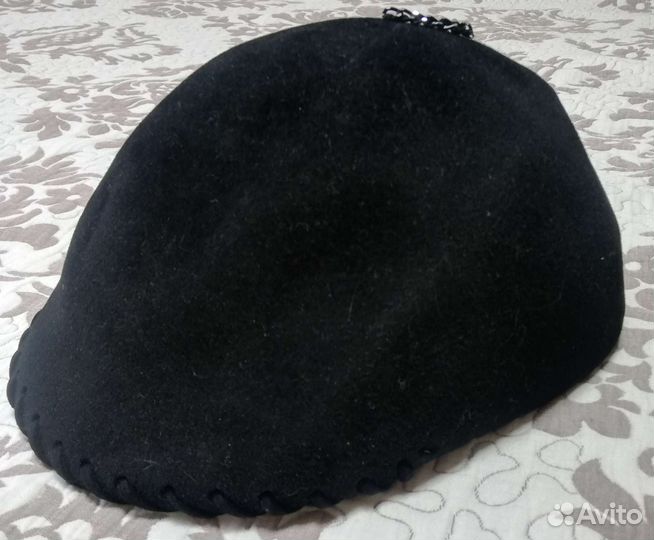 Женская кепка из фетра