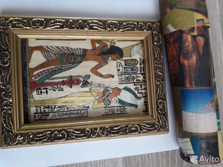 Папирус картина из Египта
