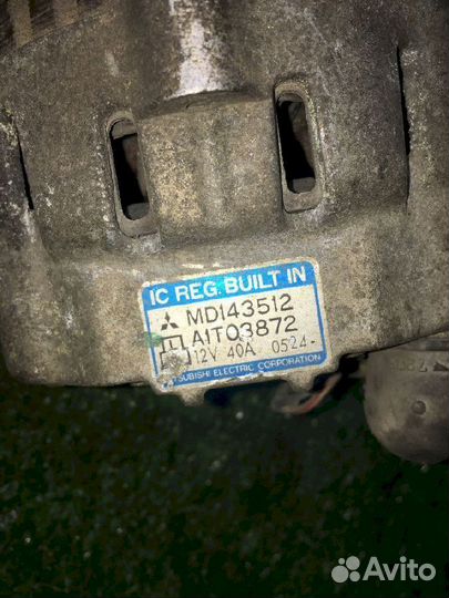 Генератор 3G83 Mitsubishi Minica H22V MD143512