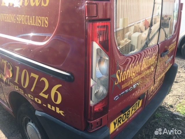 Разбор на запчасти Citroen Jumpy (Dispatch) 2007-2