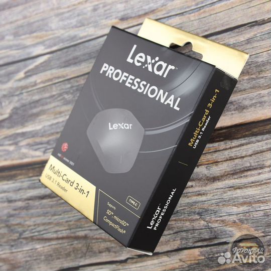 Карт-ридер Lexar Professional Multi-Card 3-in-1 US