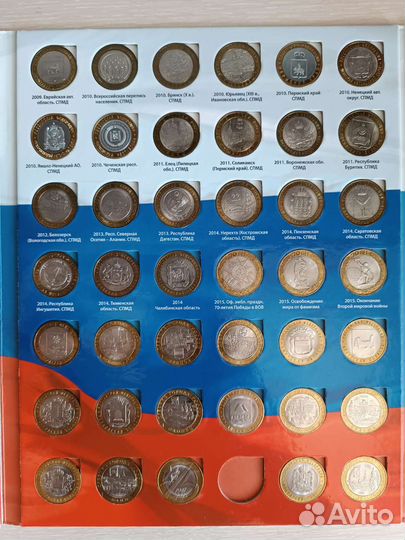Юбилейные монеты России биметалл