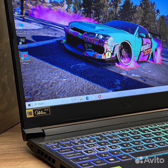 Acer Nitro 144Hz Ryzen 7 5800/16GB/RTX 3050/SSD512