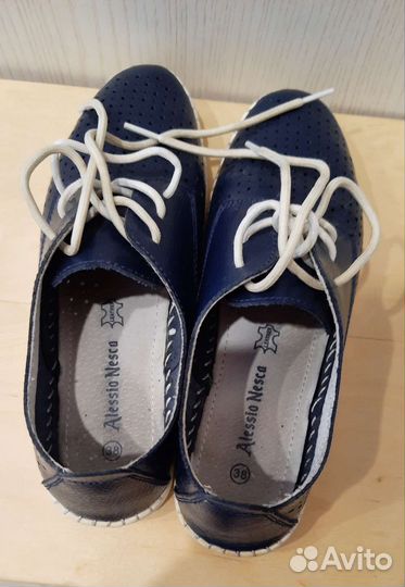 Мокасины туфли женские р 38