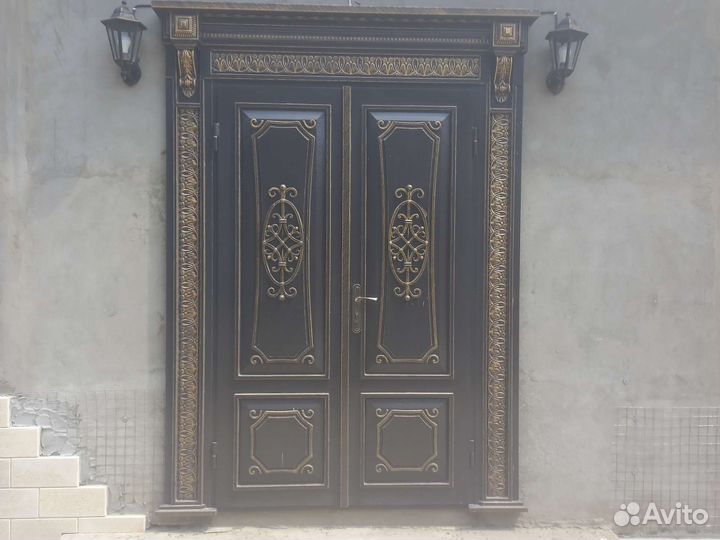 Дверь кованная