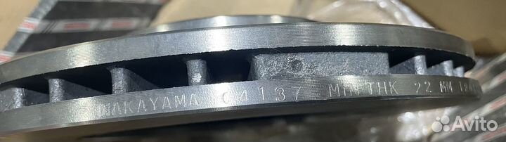 Тормозной диск передний Мазда 323 BJ