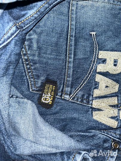 Джинсы G star широкие