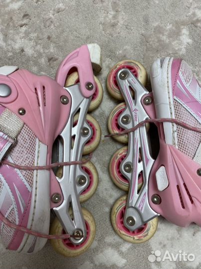 Коньки роликовые раздвижные 31-34