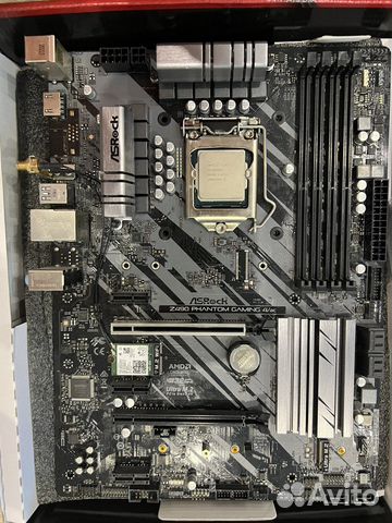 Asrock Z490 phantom gaming 4/ac + i5 10600kf купить в Москве ...