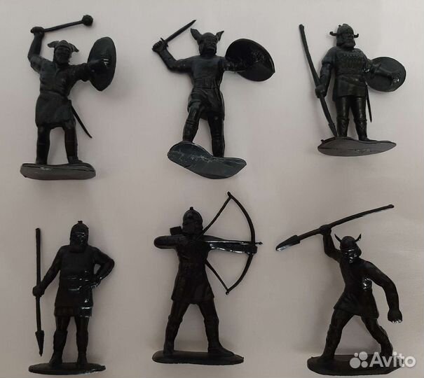 Солдатики СССР викинги норманны